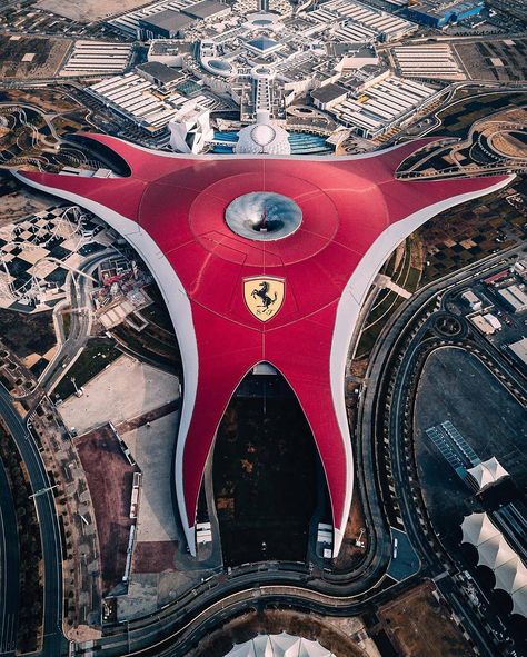 📍 Ferrari World, Abu Dhabi, UAE.. . . . . #ferrariworld #ferrari #ferrariworldabudhabi #abudhabi #uae #uae🇦🇪 #abudhabi🇦🇪 #photography… Ferrari World Abu Dhabi, Dji Mavic Mini, Ferrari World, Responsible Tourism, City Planning, Historical Buildings, Living Modern, Architecture Painting, Global Citizen