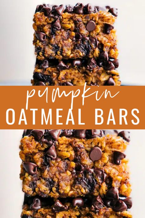 Granola Bars Pumpkin, Pumpkin Oatmeal Bites, Pumpkin Oatmeal Cookie Bars, Pumpkin Spice Granola Bars, Pumpkin Chocolate Chip Oatmeal Bars, Pumpkin Oatmeal Breakfast Cookies, Pumpkin Oat Bars Healthy, Pumpkin Oatmeal Bars Healthy, Pumpkin Banana Bars