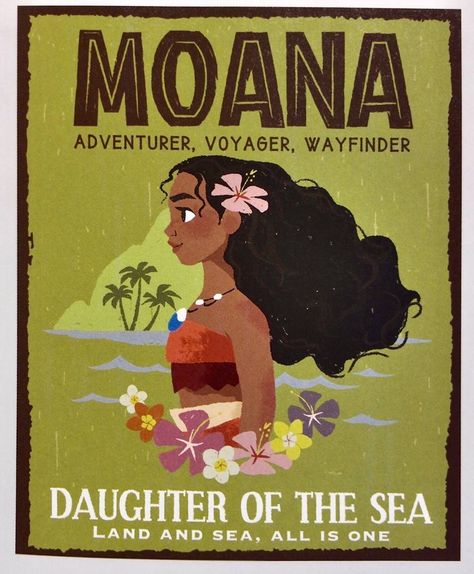 Moana Poster, Disney Picture Frames, Disney Moana Art, Vintage Disney Posters, Moana Movie, Disney Collage, Disney Posters, Disney Moana, Poster Room