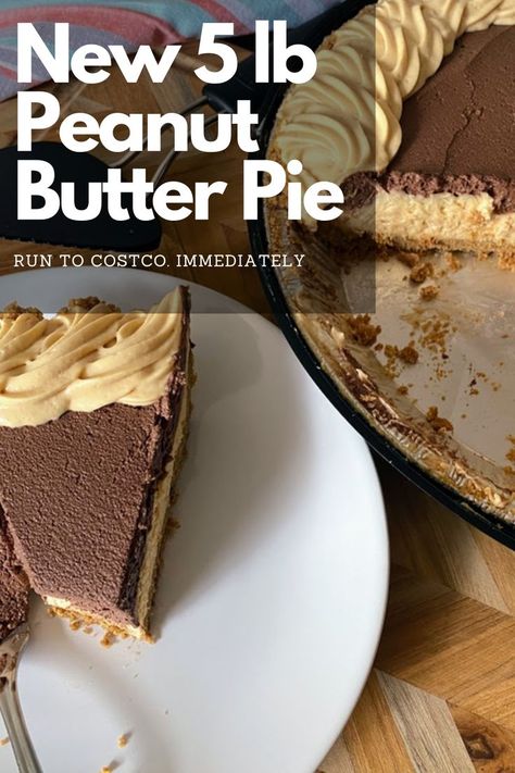 Cheapism staffers Jenn Magid and Lacey Muszynski got their hands on Costco's newest bakery sensation, the peanut butter chocolate pie. It's so popular that it's often sold out at many Costco locations, but is it worth the hype? Here's what they had to say about it. #peanutbutter #chocolate #pbpie #chocolatepie #reeses #reesespie #costco #costcofinds #kirkland #dessert #pies Costco Peanut Butter Pie, Reeses Pie, Peanut Butter Chocolate Pie, Dessert Pies, Costco Finds, Chocolate Peanut Butter Pie, Chocolate Pie, Peanut Butter Pie, Butter Pie