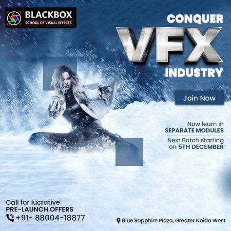 Bring out your inner magician with Adobe After Effects VFX software. Make objects disappear, create 3D animations For Any Query: 🌎Visit:https://www.blackboxdigitallab.com/ ☎️Helpline: +91-8800418877,8800606360 📨Email:info@blackboxdigitallab.com #BLACKBOXSCHOOL #Motiongraphics #Designer #Adobe #Photoshop #VideoEditing #VisualEffects #VFX #MotionGraphics #PHOTOGRAPHY #graphicdesign #instadesign #Graphicart #Annimations #graphicdesig Invitation Poster, Graphic Desi, Greater Noida, Beautiful Dress Designs, Adobe After Effects, Black Box, Visual Effects, 3d Animation, Dress Designs