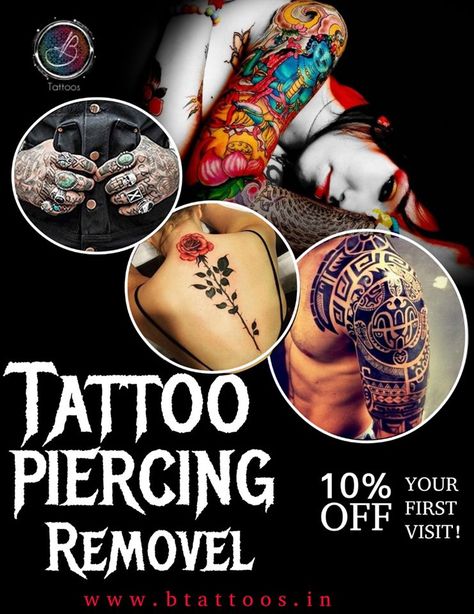 Tattoo Offer Poster Design, Tattoo Shop Poster Design, Tattoo Shop Banner, Tattoo Offer Poster, Tattoo Banner Design, Tattoo Studio Poster, Tattoo Banner, Black Line Tattoo, Tattoo Designer