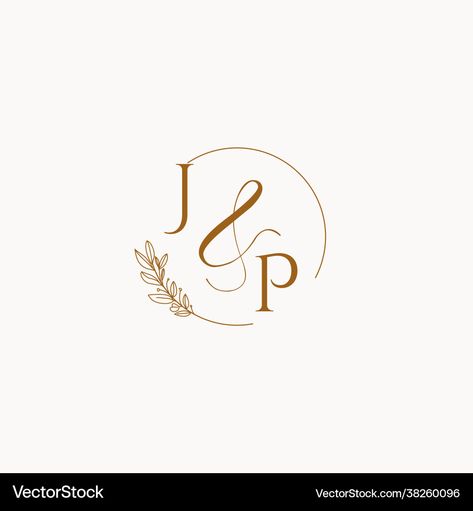 Wedding Initials Logo Design, Jp Logo, Initials Logo Letters, Wedding Initials Logo, Monogram Maker, Initials Logo Design, Wedding Logo Monogram, Wedding Initials, Logo Design Ideas