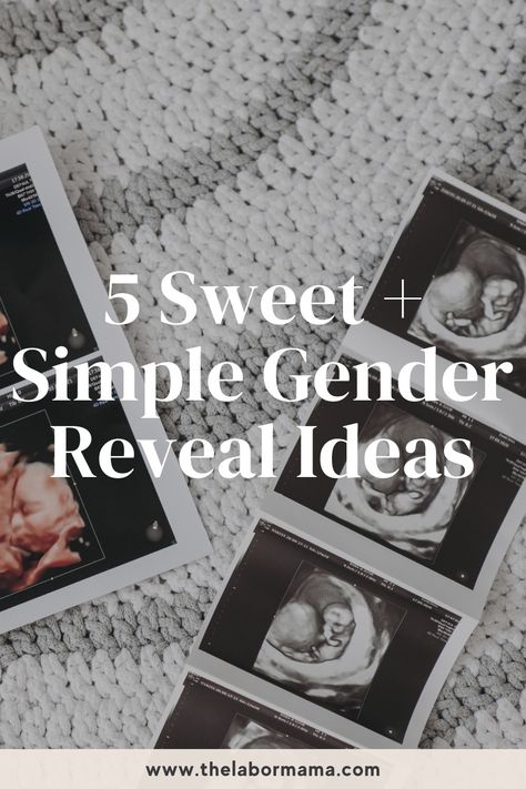 5 Ways to Keep Your Gender Reveal Sweet + Simple Simple Ways To Announce Gender, Different Ways To Do A Gender Reveal, Simple Gender Reveals To Family, Private Couple Gender Reveal, Cute Gender Reveal For Husband, Simple Gender Reveal Announcement, Cupcake Gender Reveal Photo, Cute Ways To Announce Gender, Birth Reveal Ideas