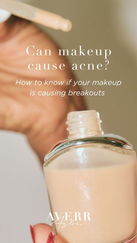 The relationship between makeup and acne can be tricky. If you have acne, you might be inclined to wear makeup to cover it. But you might also wonder: is makeup making your acne worse? Or could it even be causing your acne in the first place? The answer is that it depends. Here, we’re breaking down the relationship between acne and makeup. Skin Issues, Clean Skincare, First Place, Makeup Yourself, How To Know, Skincare Products, Need To Know, How To Find Out, The First