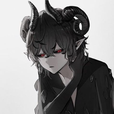 Wendigo Pfp, Belphegor Demon, Demon Person, Izuku Aizawa, 천사와 악마, Brown Hairstyles, Anime Demon Boy, Luv U, Anime Devil