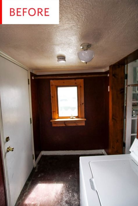 Pastel Laundry Room, Burgundy Walls, Enclosed Porch, Grand Forks, Virtual Staging, Transom Windows, Set Of Drawers, Pastel Palette, Doing Laundry