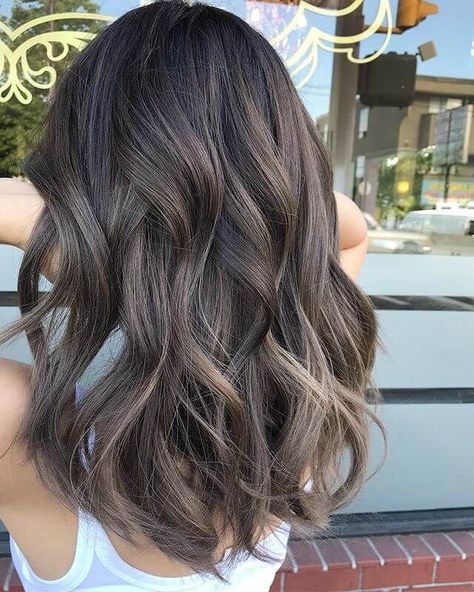 Ash Brown Hair Balayage, Hair Color Flamboyage, Brown Ombre Hair, Brown Hair Inspo, Brown Hair Balayage, Ash Brown, Brown Hair With Highlights, Hair Color Balayage, Hair Inspiration Color