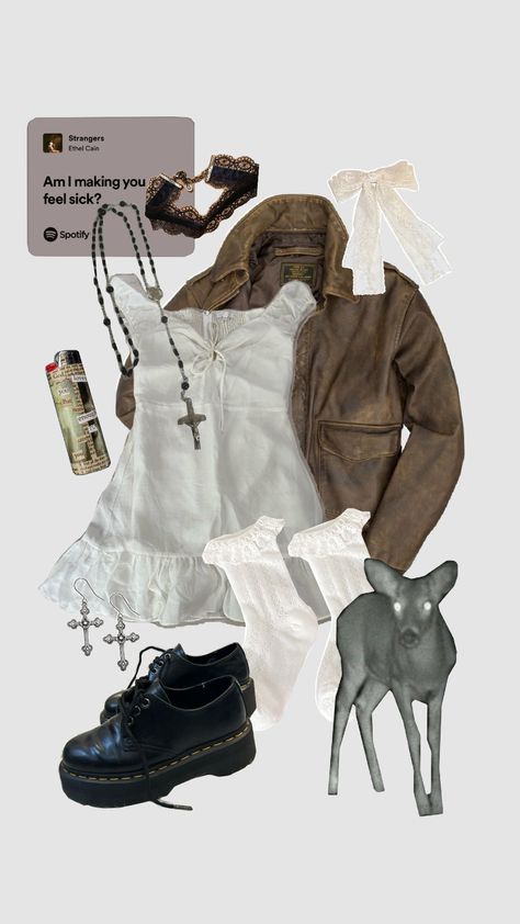 #ethelcain #preachersdaughter #southerngothic #outfit Ethel Cain Inspired Outfits, Ethel Cain Aesthetic Outfits, Ethel Cain Outfits, Ethel Cain Aesthetic, Outfit Shuffles, Ethel Cain, Southern Gothic, Aesthetic Outfits, Dream Wardrobe