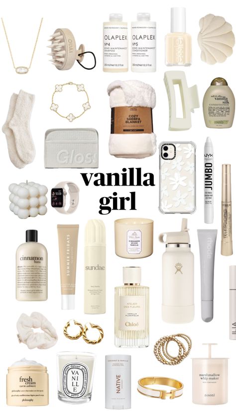 Vanilla Girl Aesthetic, Girly Christmas Gifts, Cute Gifts For Friends, Bar Outfit, Vanilla Girl, Gift Inspo, Pretty Skin Care, Cute Lazy Day Outfits, Pretty Skin