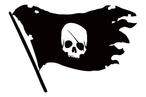 Pirate Flag Drawing, Pirate Logo Design, Pirate Flag Design, Pirate Flag Tattoo, Pirate Vector, Pirates Flag, Pirate Symbols, Pirate Logo, Ephemera Ideas