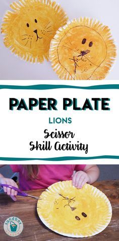 Paper Plate Lion, Zoo Activities Preschool, Preschool Zoo Theme, Kindergarten Kid, Zoo Preschool, Safari Activities, Zoo Activities, Motor Art, Animal Activities For Kids