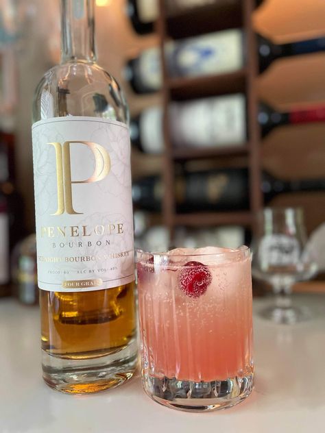 Penelope Bourbon, Bourbon Liquor, Bourbon Smash, Seltzer Water, Straight Bourbon Whiskey, Bourbon Whiskey, Fresh Lime, Fresh Lime Juice, Simple Syrup