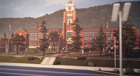 Blackwell Academy. Blackwell Academy, Dontnod Entertainment, Arcadia Bay, Study Photography, Strange Places, Pre Production, Last Of Us, Life Is Strange, Environment Concept Art