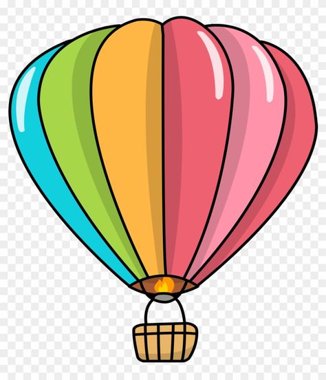 Hot Air Balloon Images, Cute Hot Air Balloon Drawing, Hot Air Ballon Drawings, Cartoon Hot Air Balloon, Ballon Clipart, Hot Air Balloon Cartoon, Balloon Clip Art, Cartoon Balloons, Hot Air Balloon Drawing