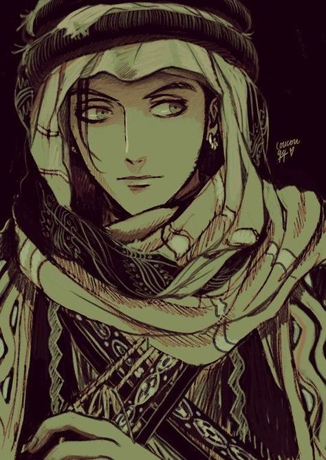 Arabic Clothes, الفن الرقمي, Fire Emblem Three Houses, Arabian Art, Three Houses, Dress Doll, Arabic Art, Arabian Nights, Guy Drawing