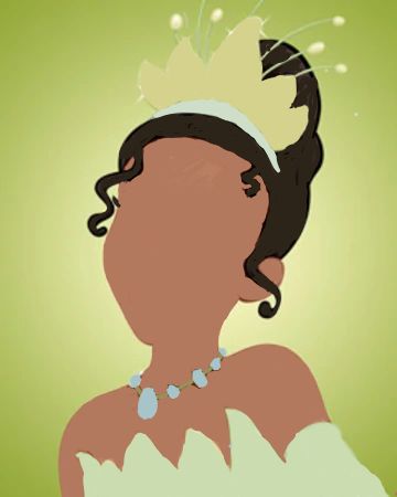 Princess Tiana Pumpkin Painting, Tiana Canvas Painting, Painting Ideas On Canvas Princess And The Frog, Princess In The Frog Painting, Tiana Drawing Easy, Princess Tiana Parking Spot, Princess Tiana Canvas Painting, Princess Tiana Painting, Tiana Painting