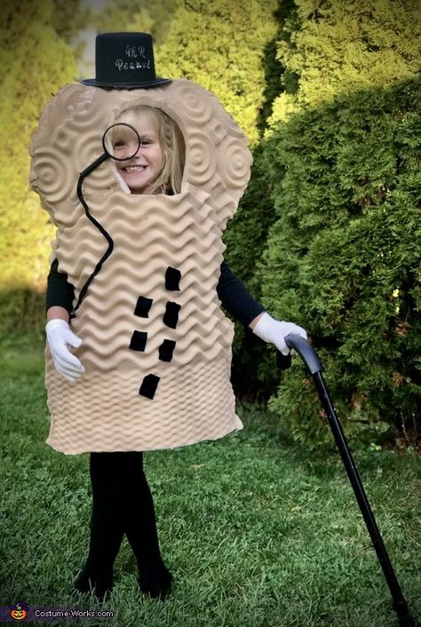 Mr Peanut Costume, Peanut Costume, Mr. Peanut, Mr Peanut, Homemade Costume, Costume Works, Homemade Halloween Costumes, Halloween Costume Contest, Homemade Halloween