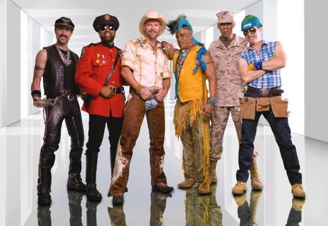 Village People Village People Costume, Midsummer Costume, Disco Outfit Men, The Village People, Disco 80, Police Outfit, The Last Song, Village People, Disco Era