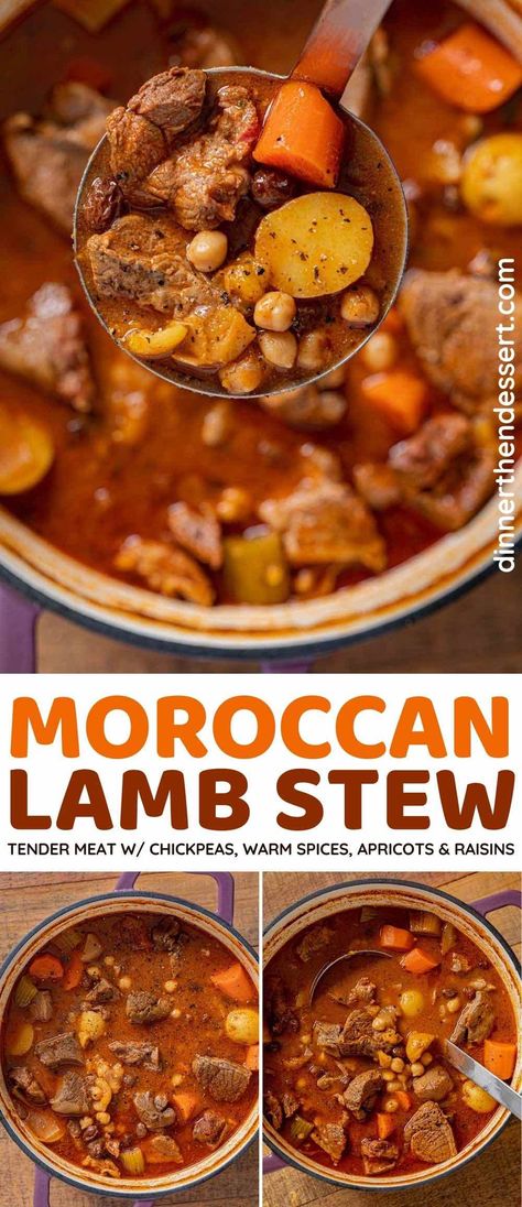 Moroccan Lamb Stew, Lamb Steak Recipes, Lamb Loin Chop Recipes, Moroccan Stew, Lamb Stew Recipes, Lamb Ragu, Moroccan Lamb, Moroccan Dishes, Stew Meat Recipes