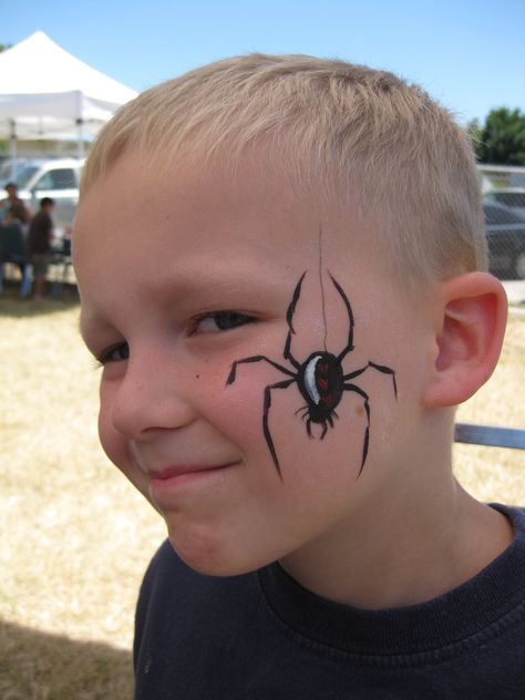 Kids Face Painting Easy, Spider Face Painting, Spider Face, Face Painting Easy, Kids Face Paint, Face Paintings, Disney Art Drawings, Cool Face, Face Painting Halloween