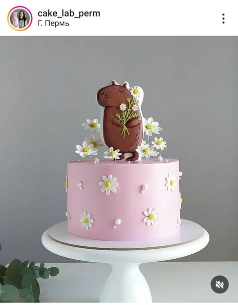 Capybara Birthday Party Ideas, Capybara Cake Birthday, Capybara Cake Ideas, Capybara Birthday Cake, Capybara Birthday Party, Capybara Cake, Capybara Birthday, Happy Belly, Baby Birthday Cakes