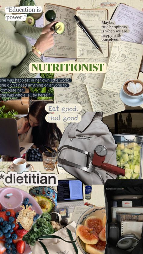 Dietician Career, Becoming A Nutritionist, Dietetics Student, Nutrition Jobs, Nutrition Careers, Sports Dietitian, Nutrition Website, Medical School Life, Nutrition Science