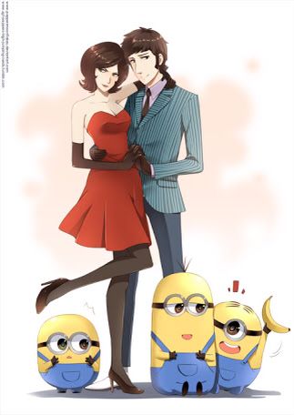 Minions, Herb & Scarlet Overkill Scarlett Overkill And Herb, Scarlet Overkill Fanart, Scarlet Overkill And Herb, Herb Minions, Minions Fanart, Minion Fanart, Herb Overkill, Scarlett Overkill, Scarlet Overkill