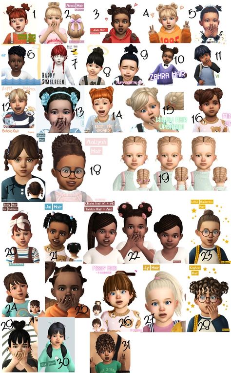 Toddler Cc Sims 4, Sims 4 Toddler Clothes, Sims 4 Cheats, Sims Baby, Pelo Sims, Sims 4 Children, The Sims 4 Packs, Sims 4 Game Mods, Sims 4 Expansions