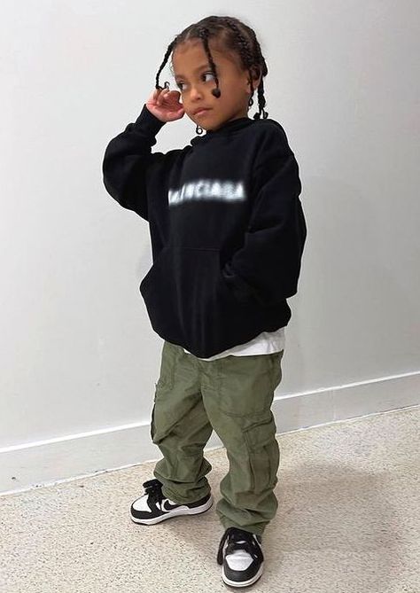 Outfit Dunk, Boy Braid Styles, Dunk Low Panda, Air Jordan 1 Mid Gs, Baby Boy Hairstyles, Baby Boy Outfits Swag, Black Baby Boys, Kids Streetwear