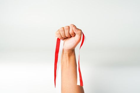 Indonesian Flag, Red And White Flag, Hut Ri, White Flag, August 17, Hand Holding, Premium Photo, Independence Day, Holding Hands