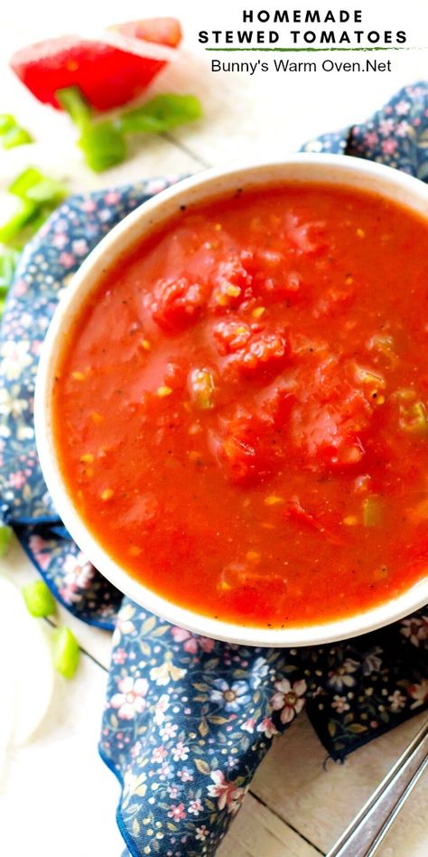 Stewed Canned Tomatoes Recipe, Making Stewed Tomatoes, How To Make Stewed Tomatoes Recipes, Amish Stewed Tomatoes, How Do You Make Stewed Tomatoes, Canned Stewed Tomatoes Recipe Easy, Crockpot Stewed Tomatoes, Recipe For Stewed Tomatoes, Homemade Stewed Tomatoes Recipes