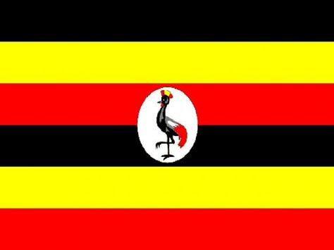 Africa Lesson Plans, Ugandan Flag, Uganda Flag, Uganda Africa, The British Empire, Initial Design, British Empire, Kinds Of Birds, Uganda