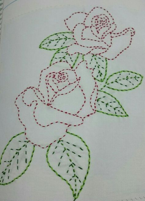 Running stitch Run Embroidery Design, Running Stiches Embroidery Patterns, Hand Embroidery Running Stitch Designs, Running Stitch Motifs, Running Stitch Embroidery Motif, Stem Stitch Embroidery Motifs, Running Stitch Embroidery Design Ideas, Running Stitch Embroidery Design, Running Stitch Embroidery