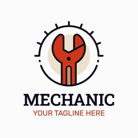 Linear Simple My Mechanic Logo Mechanic Logo Design, Mechanic Logo, Logo Layout, Mechanics Logo, Sb Logo, Garage Logo, Two Wheeler, Car Mechanic, Used Tools