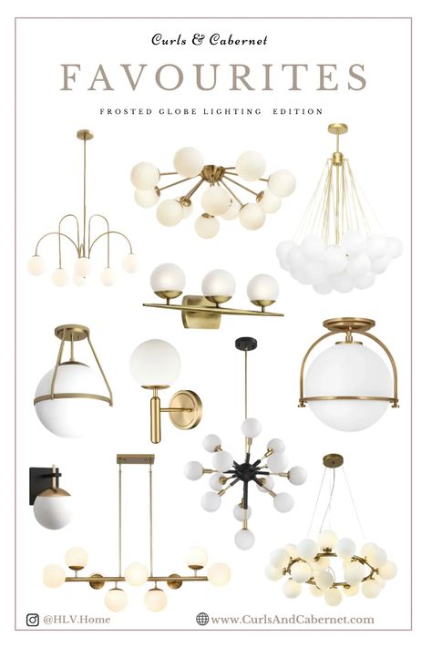 These globe lights are perfect for giving any room a mid-century modern look. They emit a warm, frosted light that is perfect for creating a cozy and inviting atmosphere. These lights are sure to add a touch of style to any space. Chandeliers Gold, Globe Chandeliers, Gold Lighting, Globe Lighting, Chandeliers Modern, Mid Century Light, Glass Chandeliers, Transitional Lighting, Home Lighting Design