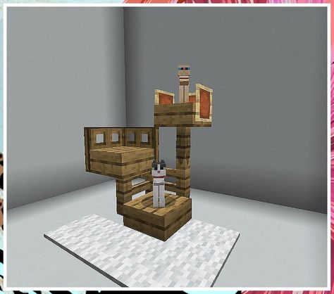 Cat Bed Ideas - Ouch! - Struggling to discover the ideas that you have been looking for? Why not try Amazon.com IMMEDIATELY! Cat Bed Ideas, Minecraft Cool, Minecraft Bedding, Construction Minecraft, Minecraft Decoration, Minecraft Interior Design, Minecraft Farm, Minecraft Cottage, Easy Minecraft Houses