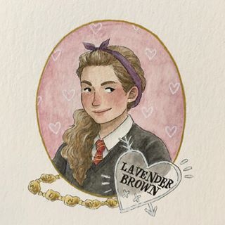 Lavender Brown  -  Melody Howe (@theimaginativeillustrator) Harry Potter Portraits, Hery Potter, Harry Potter Sketch, Citate Harry Potter, Art Harry Potter, Glume Harry Potter, Harry Potter Illustrations, Cute Harry Potter, Lily Potter