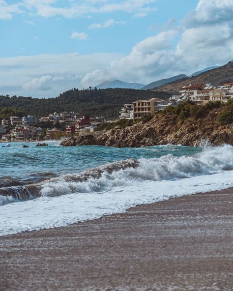 If you’re looking for stunning beaches, crystal-clear waters and charming coastal vibes, Himare should be on your travel list! There are several beaches in Himare, some more popular, some less crowded. So there’s no shortage of paradise spots for a perfect day in the sun.  Himara, Himare, Albania, beach holiday Himare Albania, Coastal Vibes, Instagram Travel, Travel List, A Perfect Day, Travel Instagram, Crystal Clear Water, Beach Holiday, Perfect Day