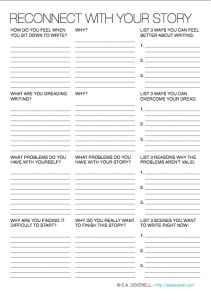 Writing Worksheet Wednesday: Reconnect with Your Story - creative writing worksheet Creative Writing Worksheets, Lucy Calkins, Cards For Men, Writing Blog, Sentence Starters, Writers Notebook, Creative Writing Tips, Personal Narratives, Informational Writing