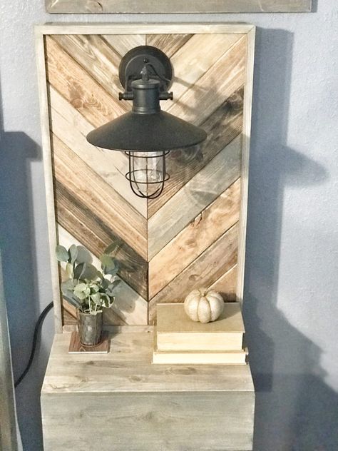 Farmhouse Floating Nightstand, Wall Mounted Nightstand, Mounted Nightstand, Floating Nightstands, Palette Furniture, Bedroom Redo, Cute Signs, Tiny House Living, Spare Room