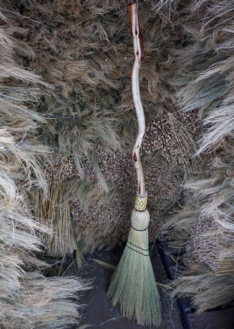 Hogwarts Broom, Granville Island, Light Colored Wood, Hogwarts Legacy, Witch Broom, Kitchen Witch, Yellow Tones, Brooms, Wizard Of Oz