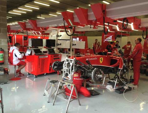 Ferrari garage Ferrari Garage F1, F1 Garage, Pit House, Ferrari Garage, F1 2024, Belgian Grand Prix, Scuderia Ferrari, Ferrari F1, F1 Racing