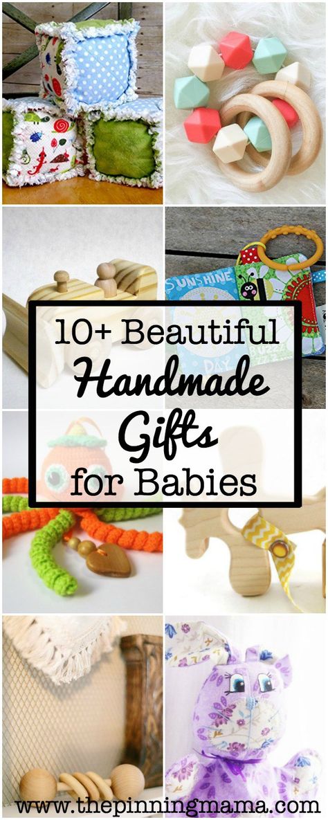 A handmade baby gift is such a meaningful gift to receive as a new parent. That is why I love giving handmade things when a friend has a new… Diy Infant Gifts, Handmade Gift For Newborn, Handmade Newborn Gifts, Baby Gifts To Make Creative, Diy Newborn Gifts Crafts, Newborn Present Ideas Diy, Handmade Baby Boy Gifts, Newborn Keepsake Ideas Diy, Hand Made Baby Gifts