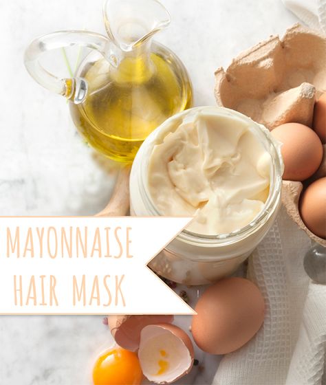 So you think you don't need a hair mask? Of course you do, whether it's for split ends, dandruff or healthier, shiny hair. Hair Mask For Moisture, Mayo Hair Mask, Mayonnaise Hair, Homemade Hair Mask Recipes, Mayonnaise Hair Mask, Mayonnaise For Hair, Homemade Hair Treatments, Hair Mask Recipe, Homemade Hair Mask