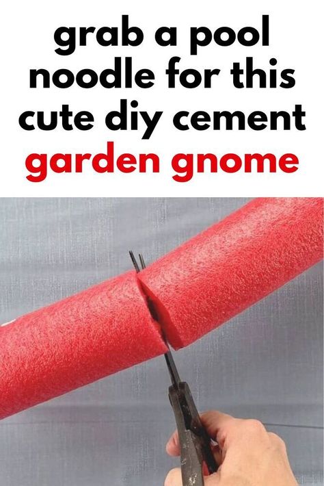 Diy Yard Gnomes, Diy Concrete Garden Decor, Concrete Garden Projects, Concrete Gnomes Diy How To Make, Diy Garden Sculpture Ideas Simple, Cement Garden Sculptures, Concrete Lawn Ornaments, Diy Concrete Yard Decor, Gnome Yard Decor