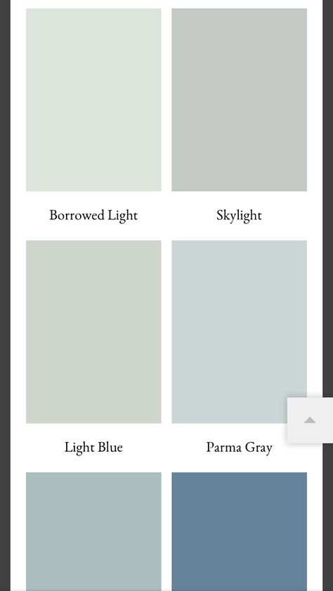 Borrowed Light Farrow And Ball, Farrow And Ball Bedroom, Spare Room Office, Bedroom Colours, Borrowed Light, Garage Bedroom, Farrow And Ball, Spare Room, Paint Ideas