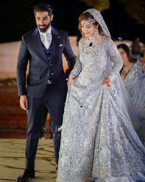 Bridal And Groom Dress Pakistani, Walima Dresses Pakistani Bride And Groom, Walima Couple, Walima Dresses Pakistani Brides, Walima Ceremony, Walima Look, Walima Outfit, Bridal Dresses Ideas, Walima Dresses Pakistani