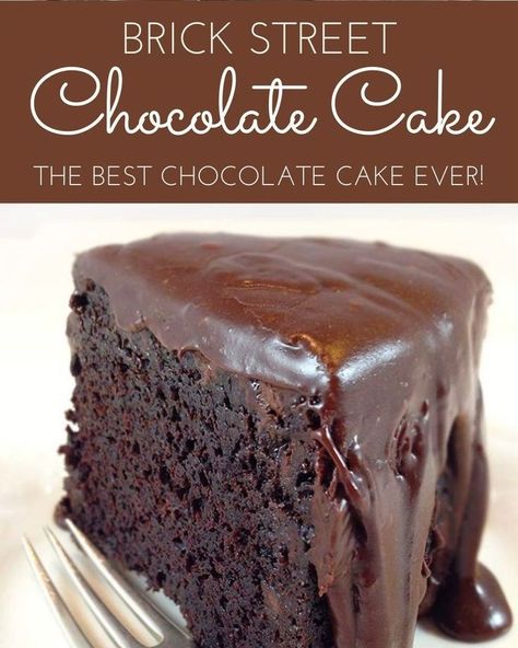 Brick Street Chocolate Cake Recipe, Brick House Chocolate Cake, Moist Cake Recipe Chocolate, Whacky Cake Chocolate, Old School Chocolate Cake, Brick Street Chocolate Cake, Award Winning Chocolate Cake, Moist Dense Chocolate Cake, Chocolate Spoonful Cake