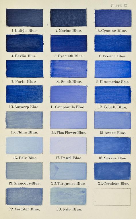 Blue Shades Colors, Flax Flowers, Blue Palette, Paris Blues, Cerulean Blue, Indigo Colour, Blue Rooms, Marine Blue, Azure Blue